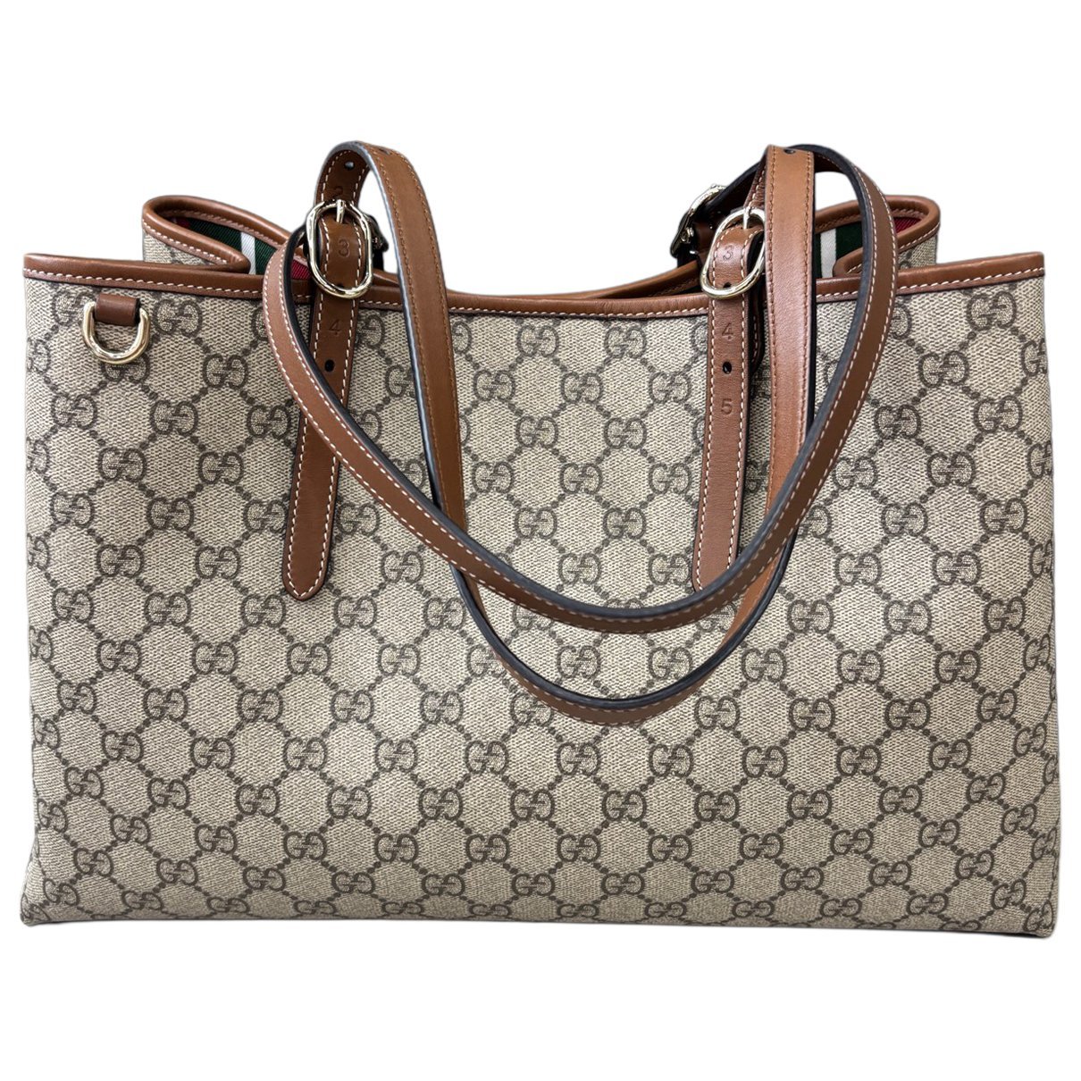 Leather tote