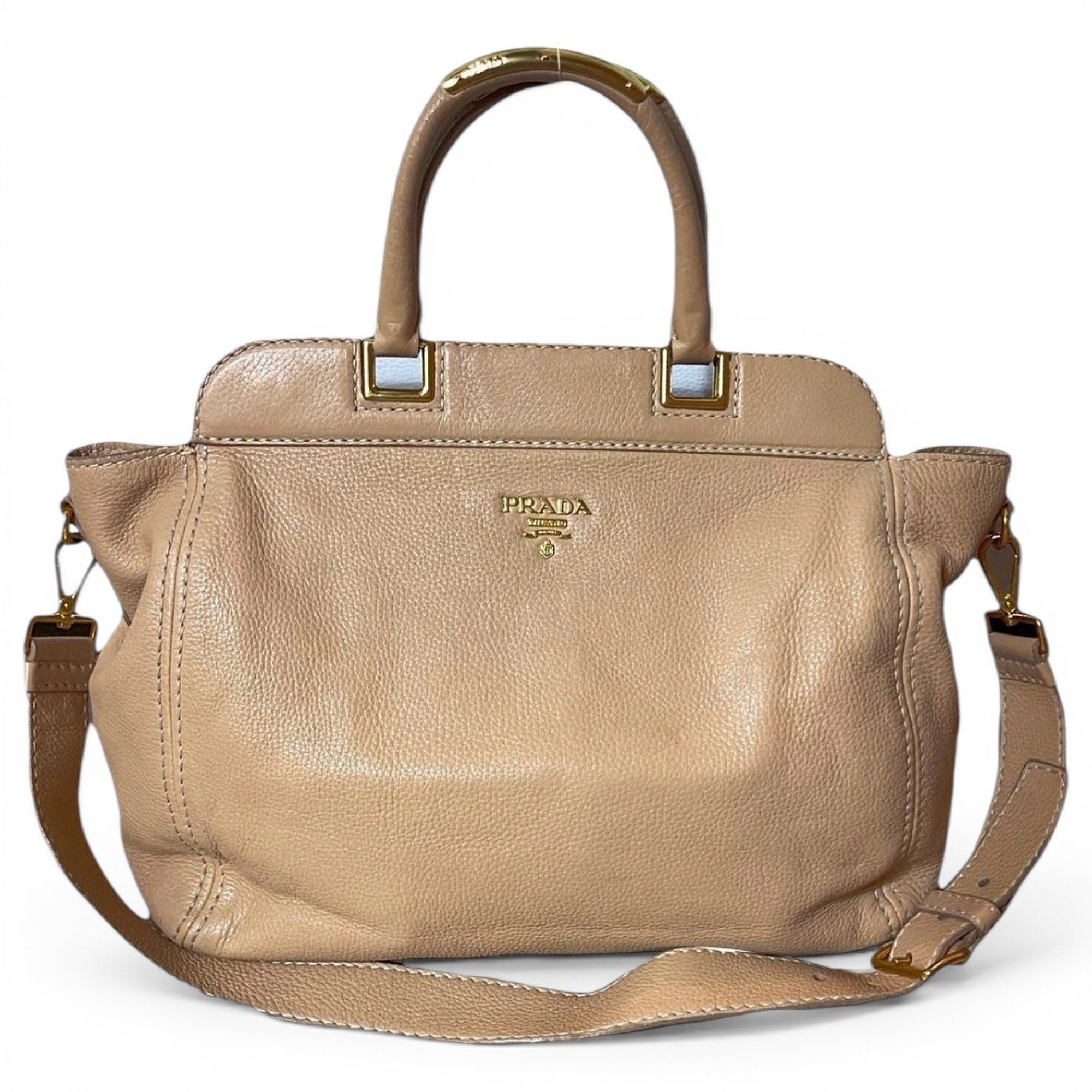 Leather handbag