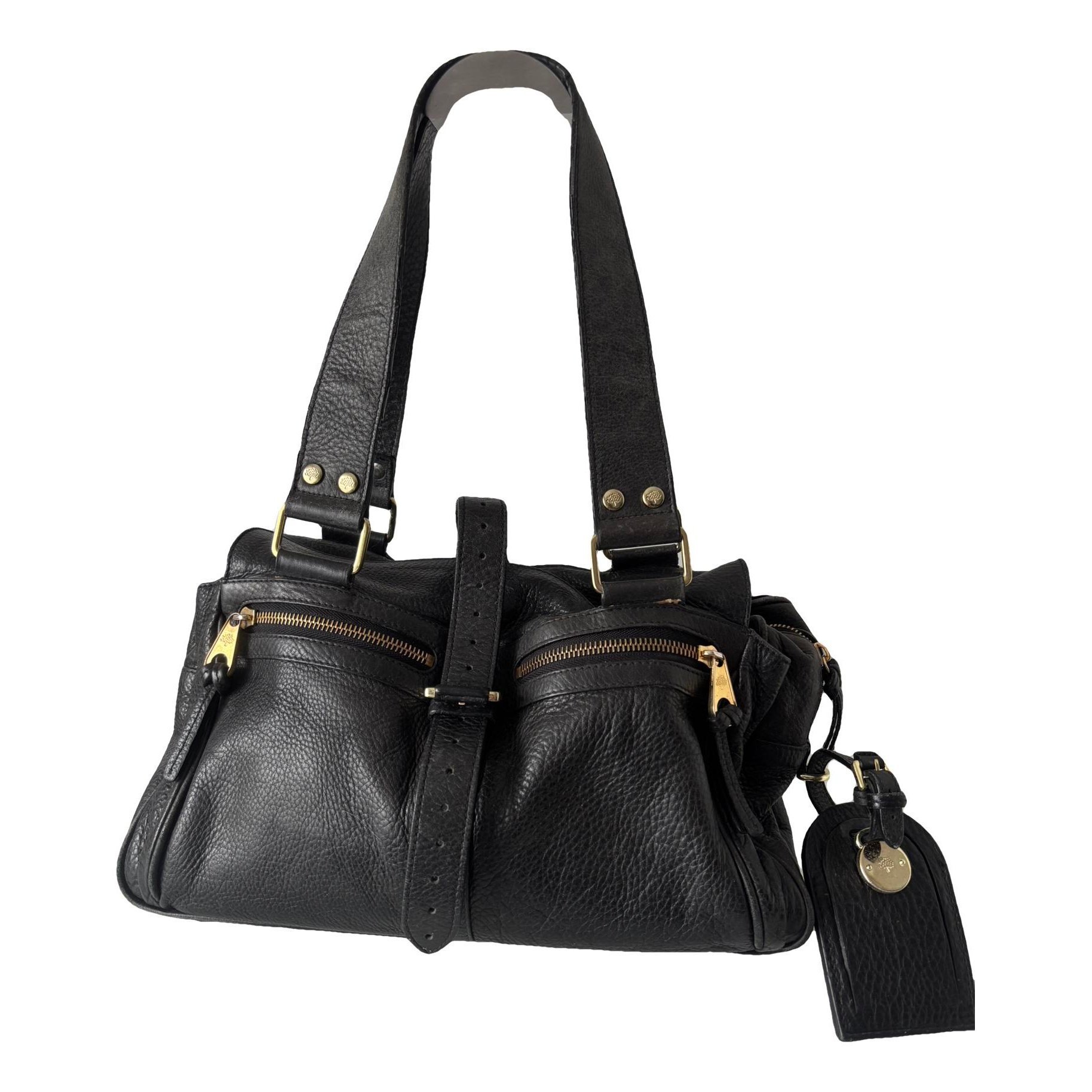 Leather handbag