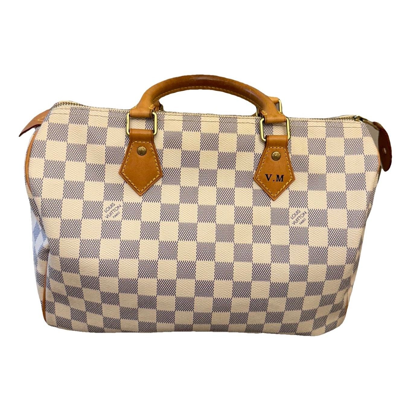 Speedy leather handbag