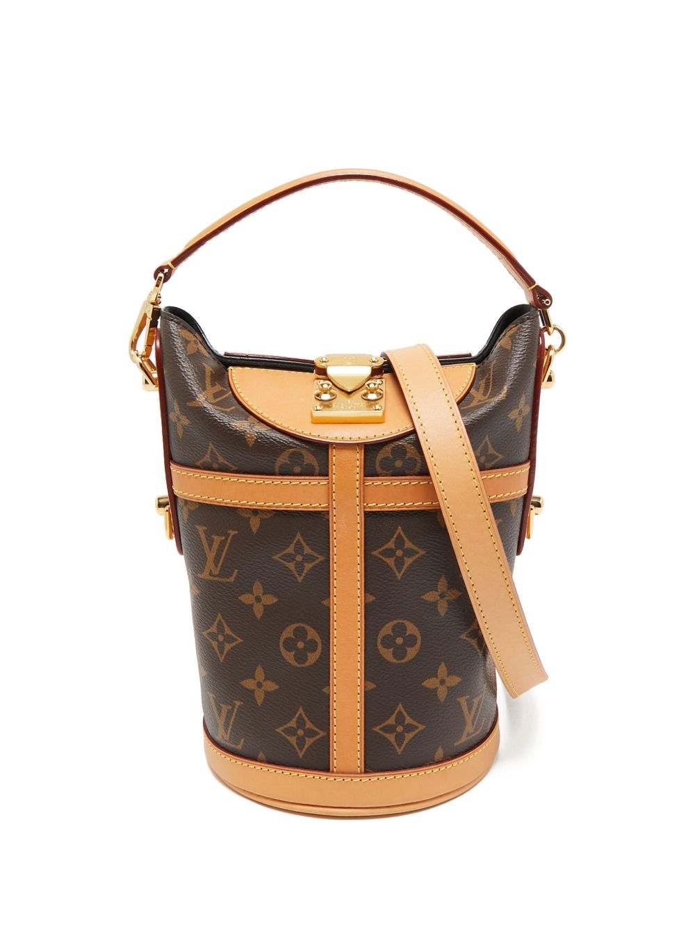 Monogram-canvas duffle bag