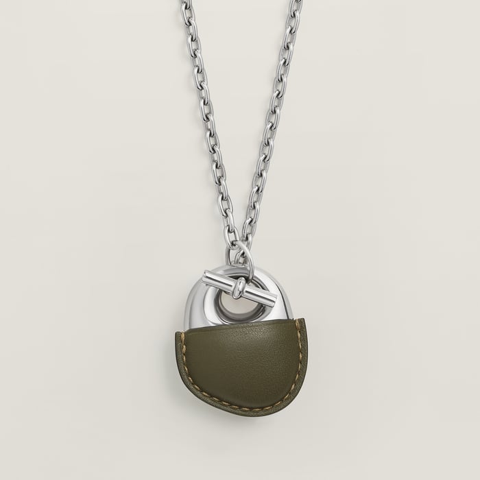 Vert Véronèse Galet Gaine Necklace