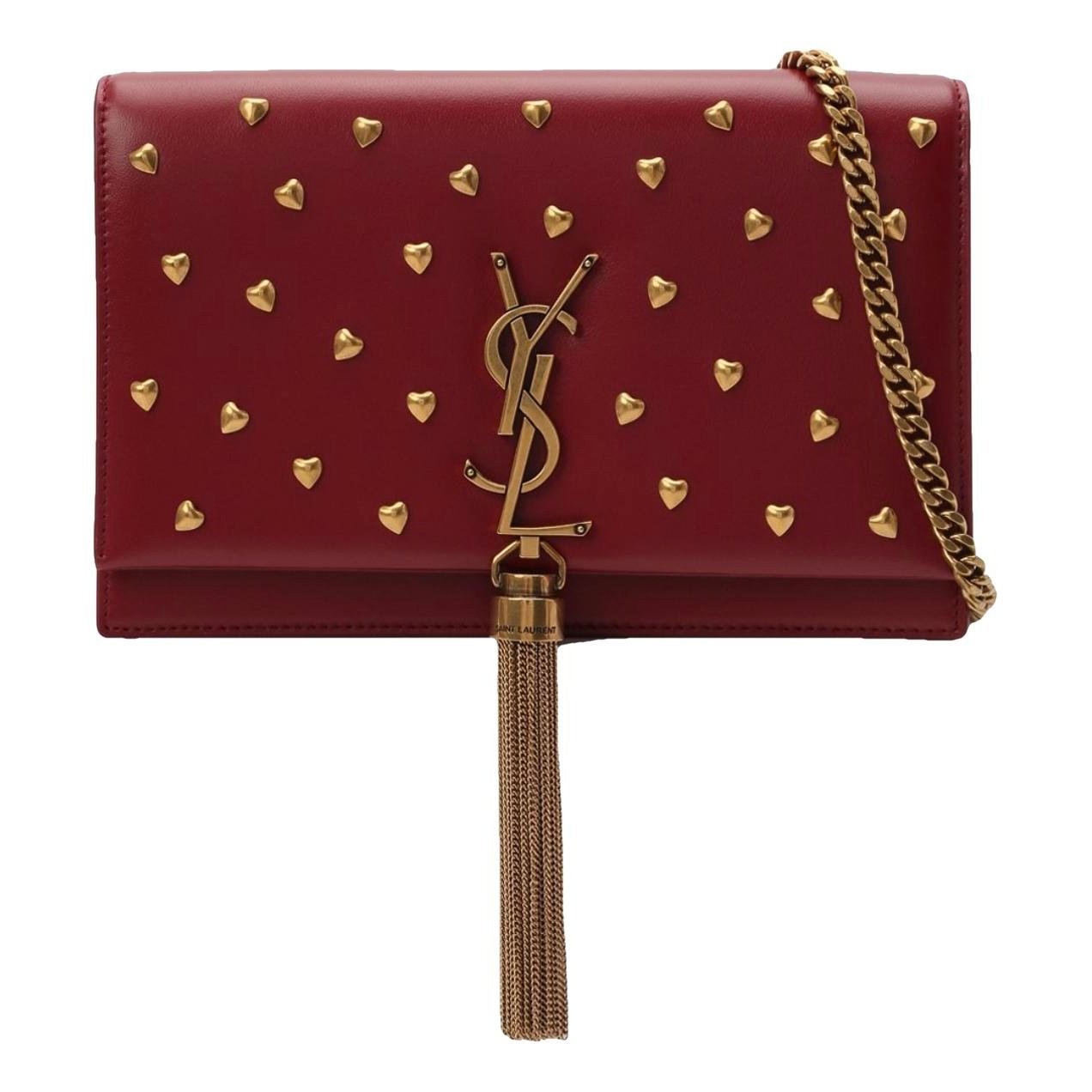 Pompom Kate leather crossbody bag