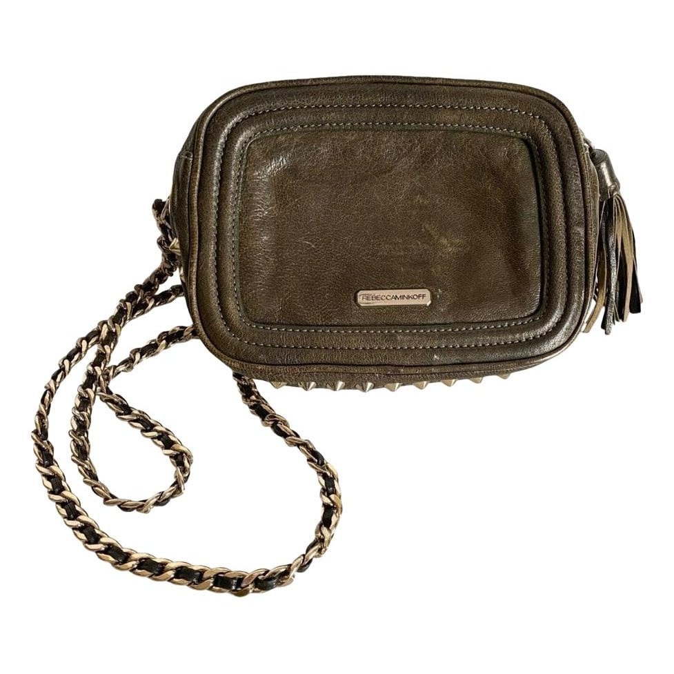 Leather crossbody bag