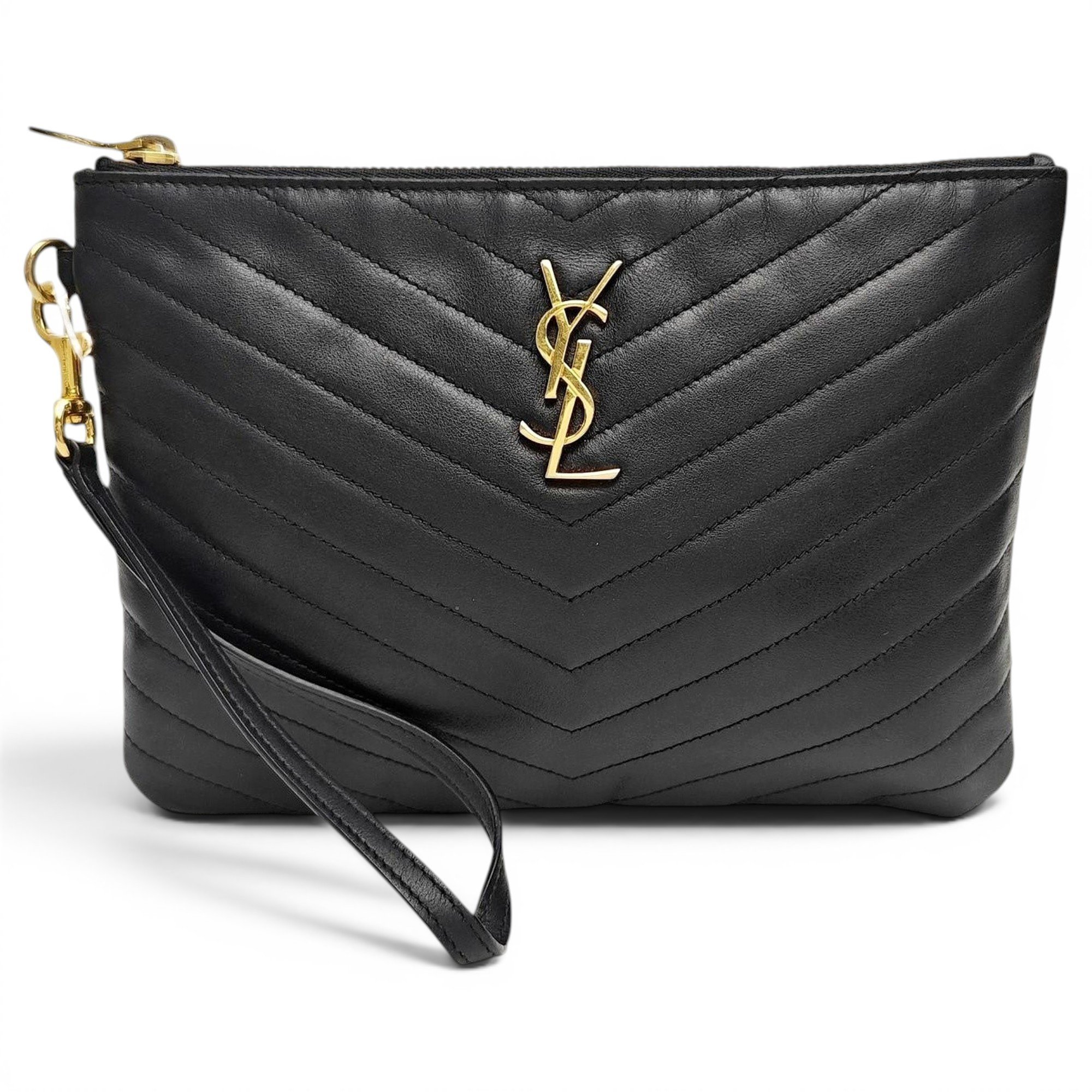 Baby monogramme leather handbag