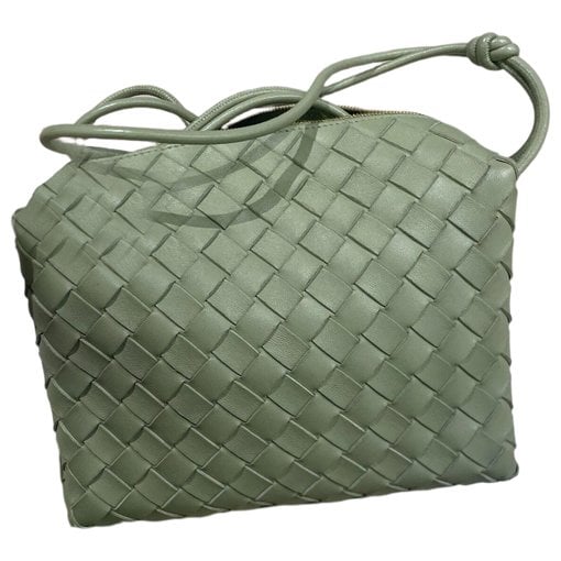 Loop leather crossbody bag