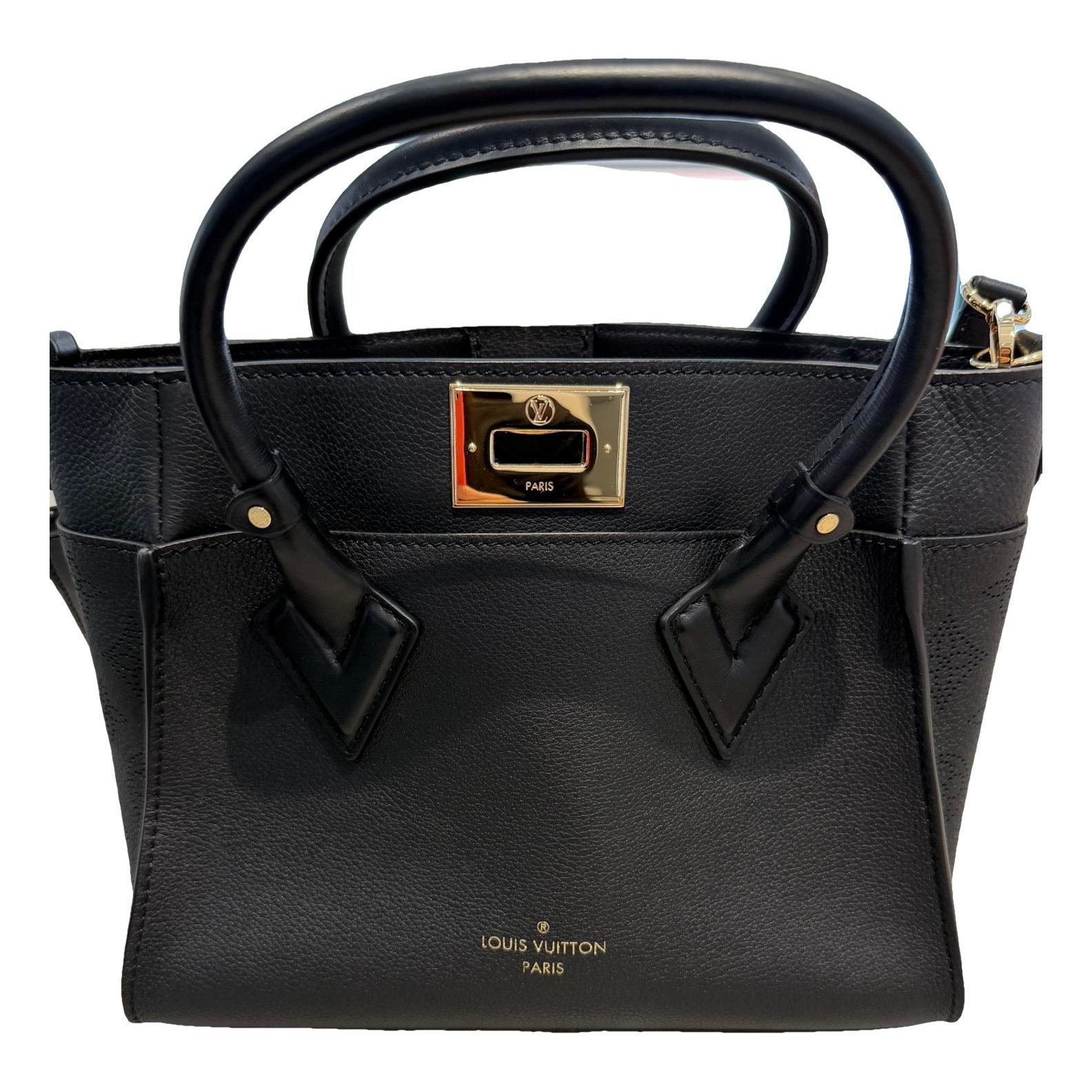 On My Side leather tote