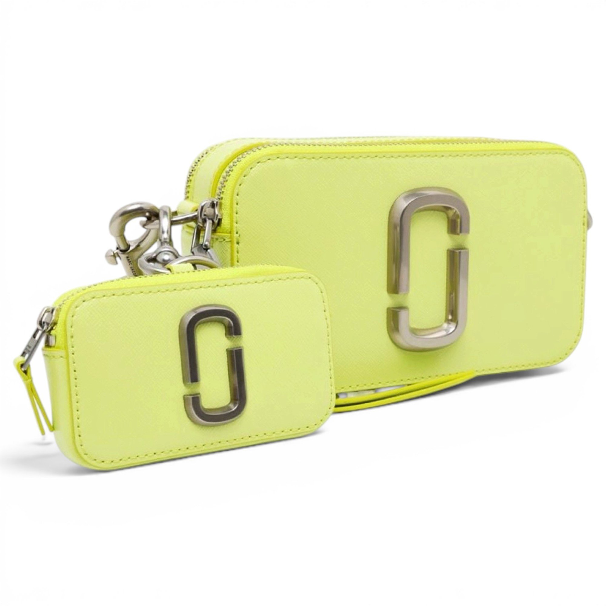 Snapshot leather crossbody bag