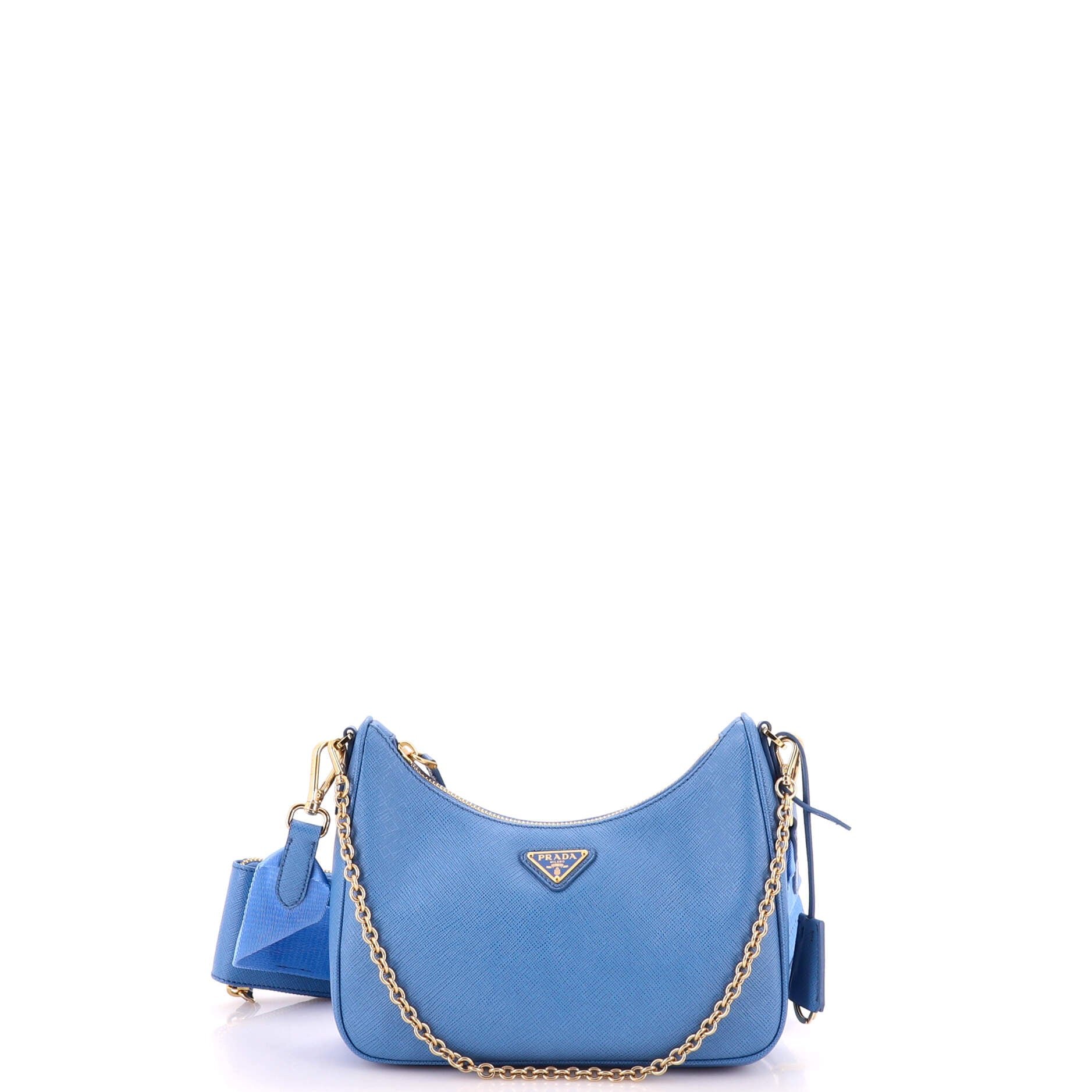 Re-Edition 2005 Shoulder Bag Saffiano Leather Small