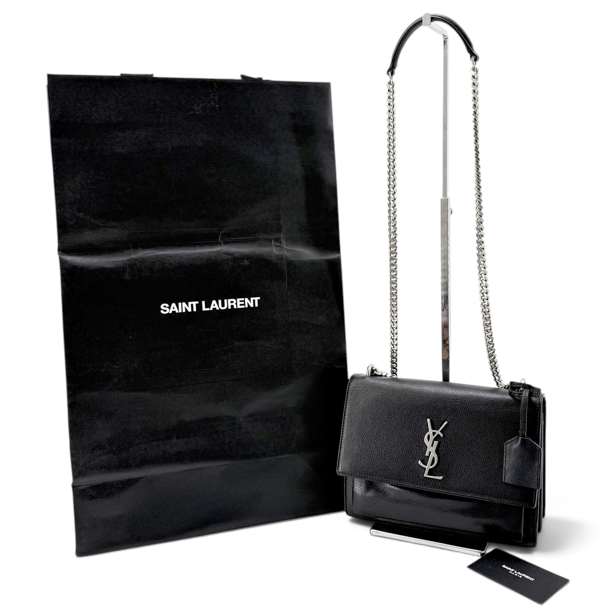 Sunset leather handbag