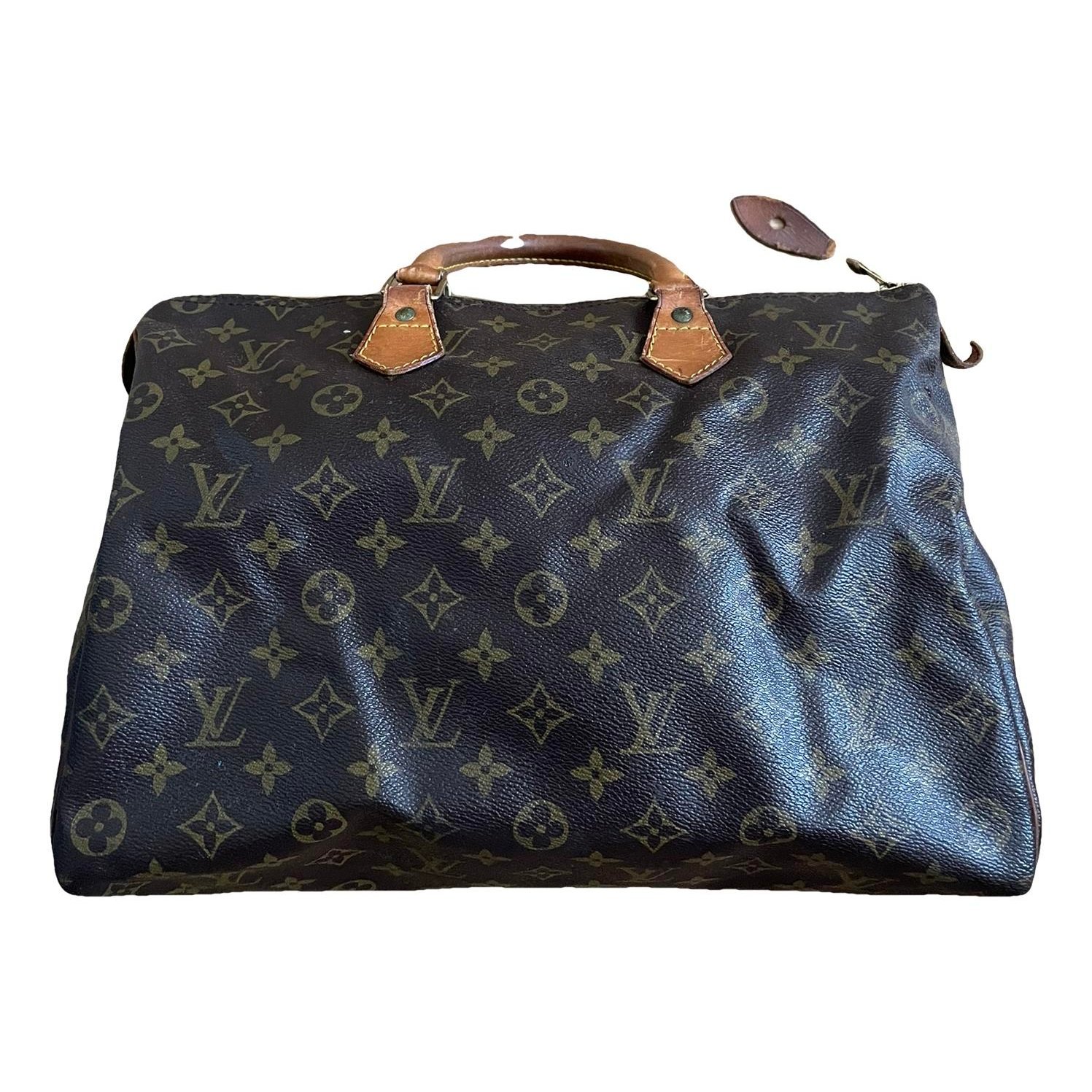 Speedy leather handbag