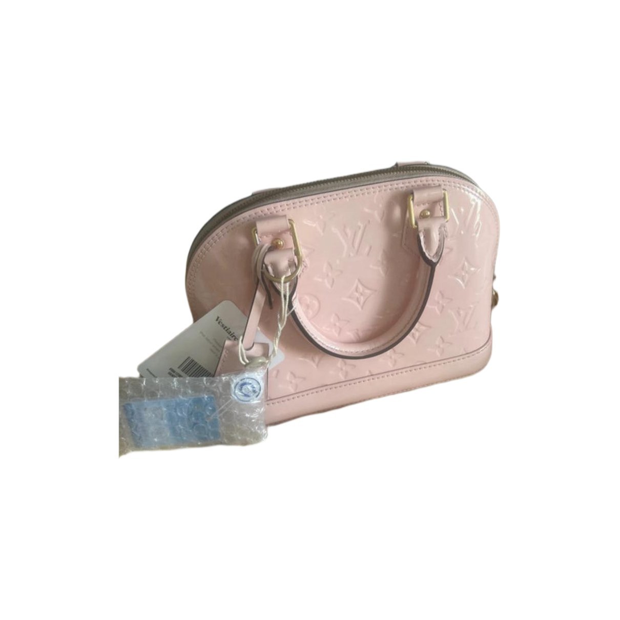 Alma BB patent leather handbag