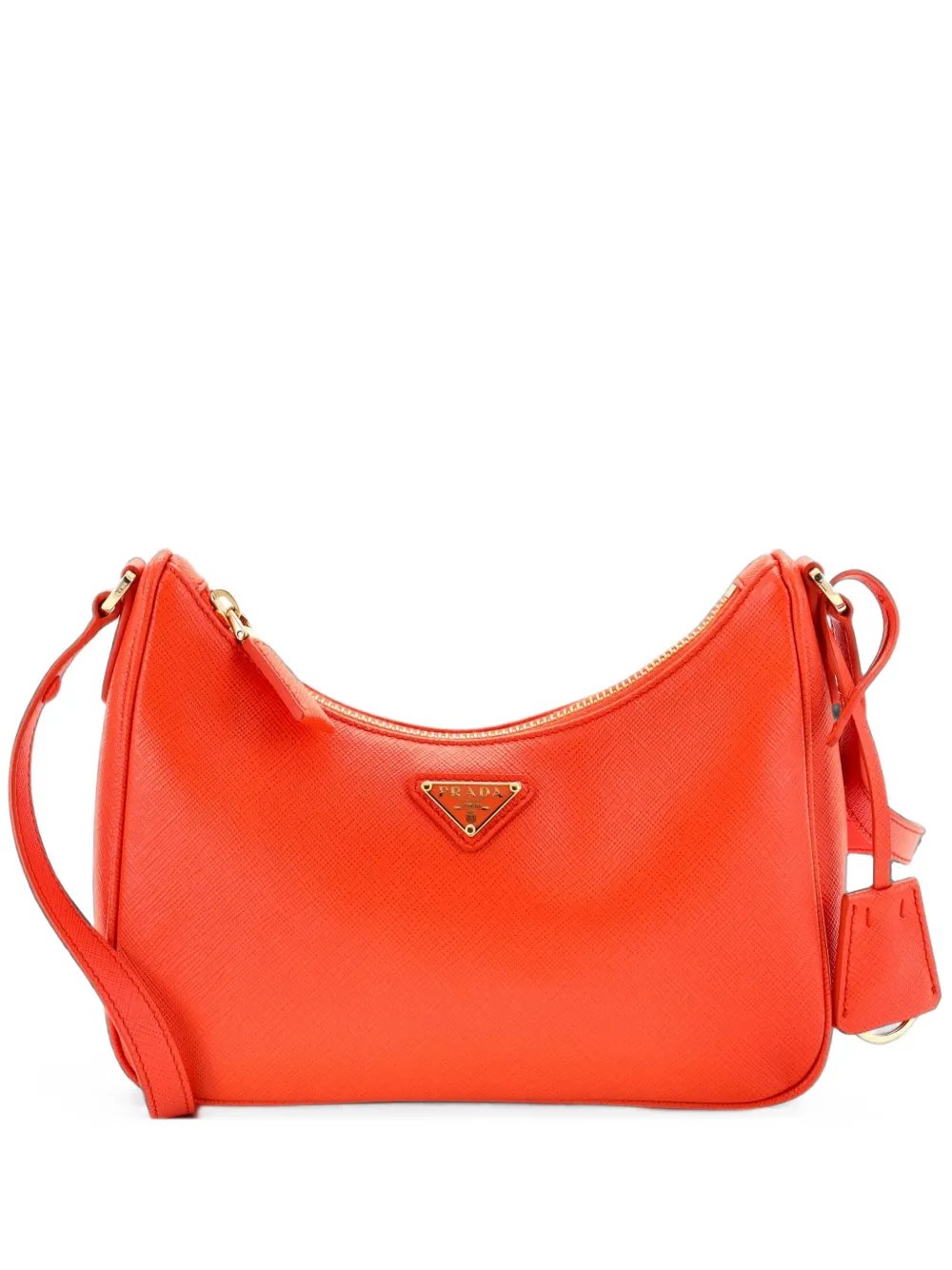 Re-Edition Hobo Saffiano Leather Mini shoulder bag