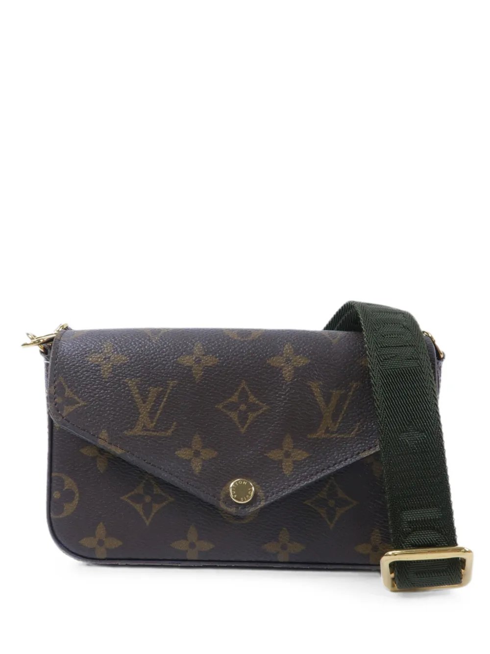 Felicie Monogram-pattern shoulder bag