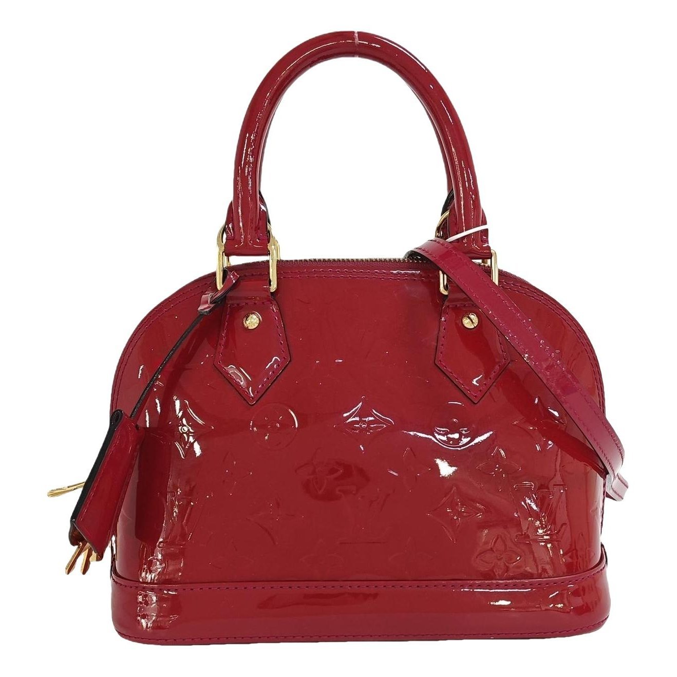Alma patent leather handbag