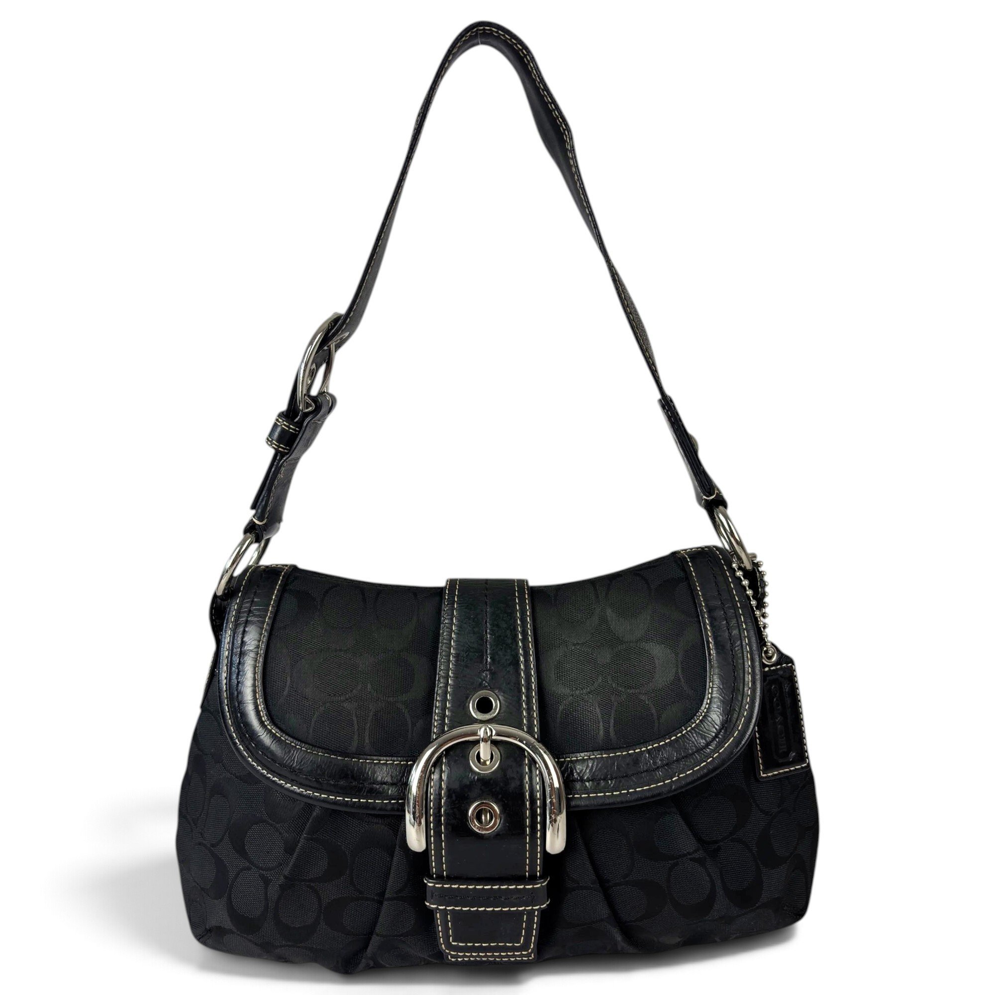 Signature Sufflette cloth handbag