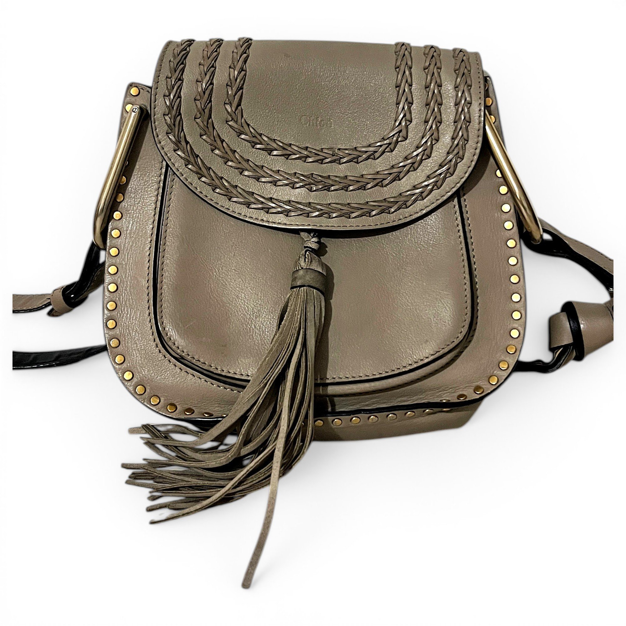Hudson leather crossbody bag