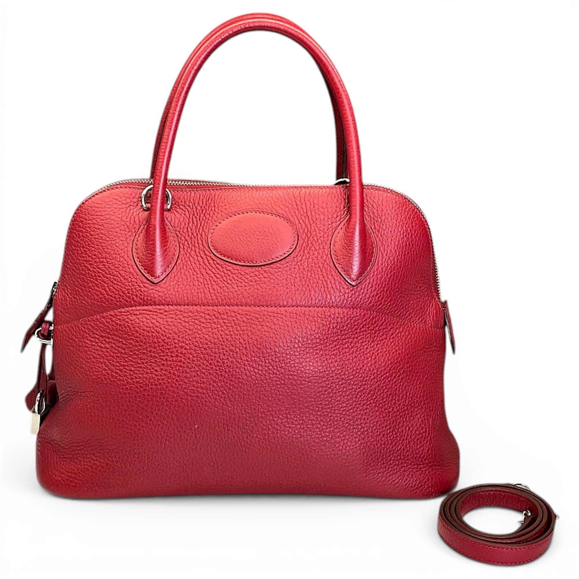 Bolide leather handbag