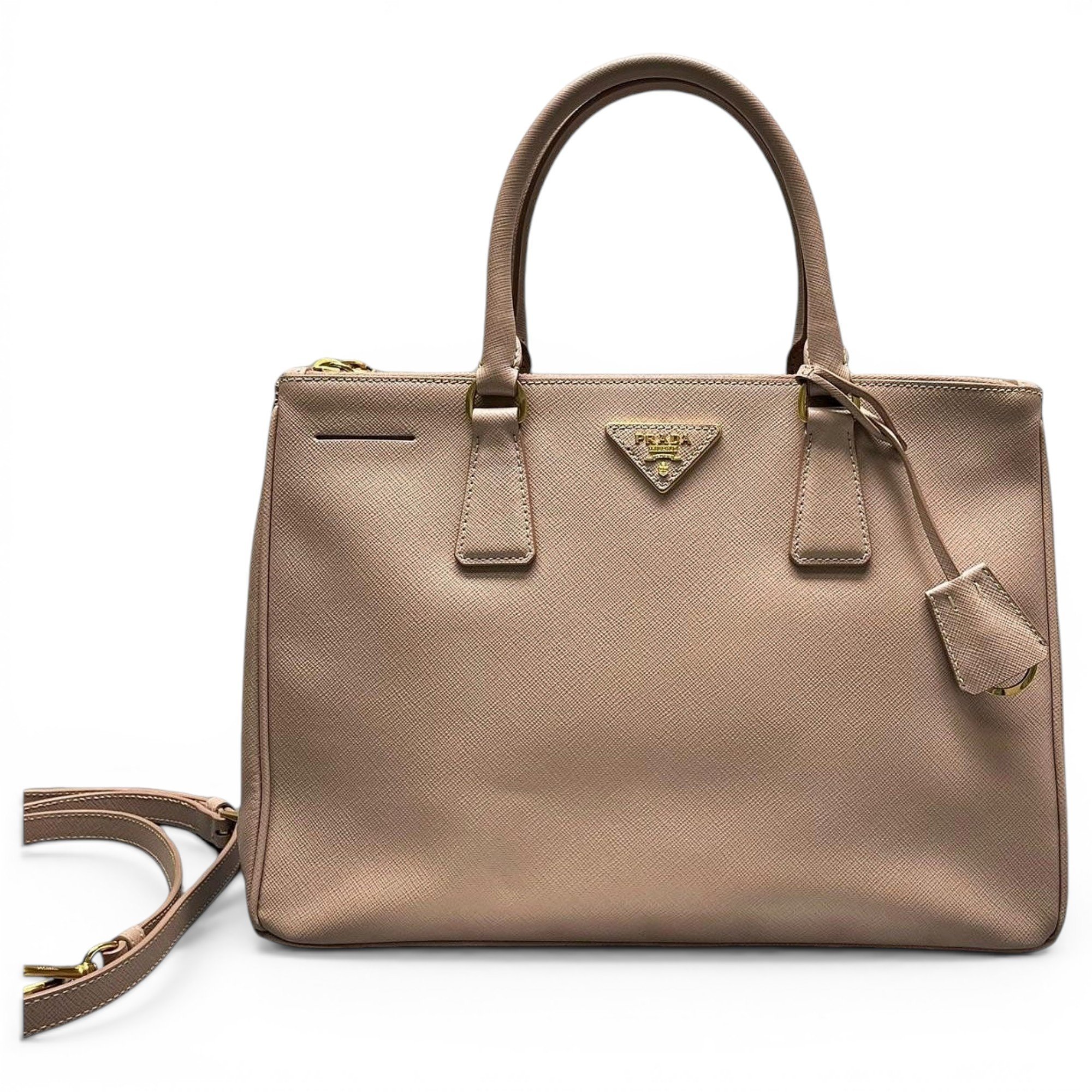 Galleria leather handbag
