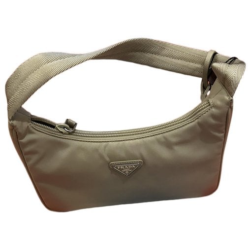 Re-Nylon clutch bag