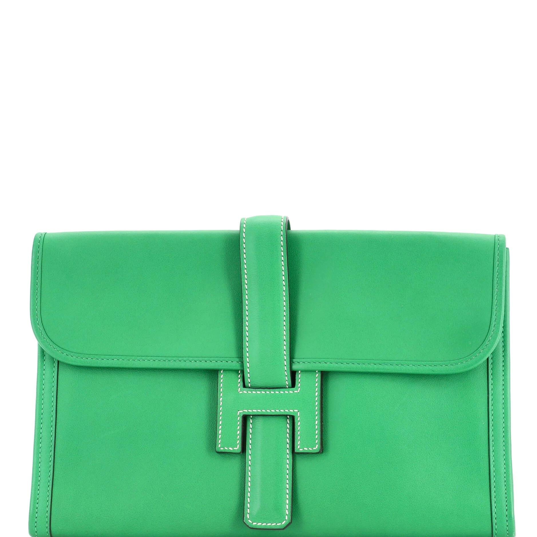Hermes Jige Handbag Swift Leather 2014
