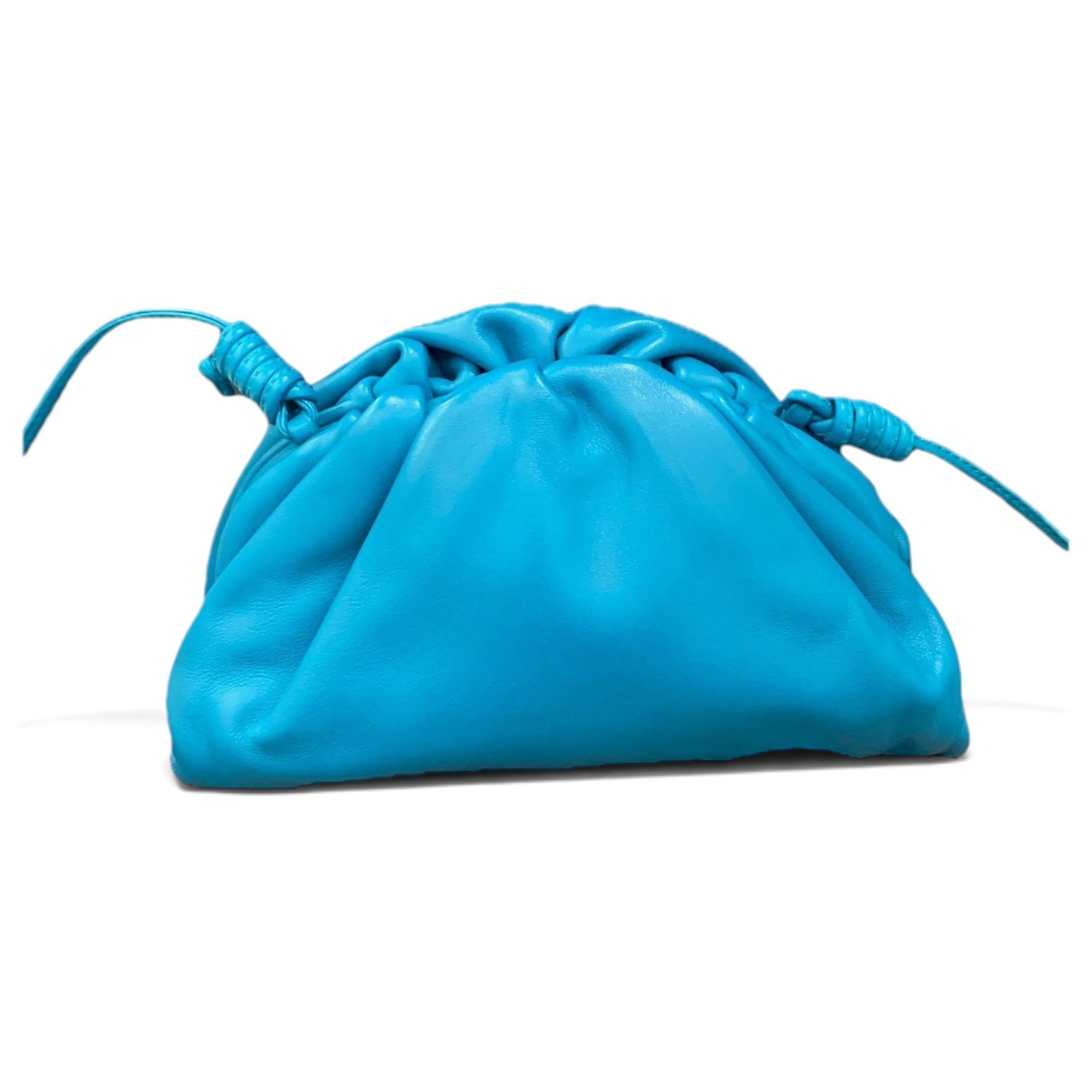 Pouch leather handbag