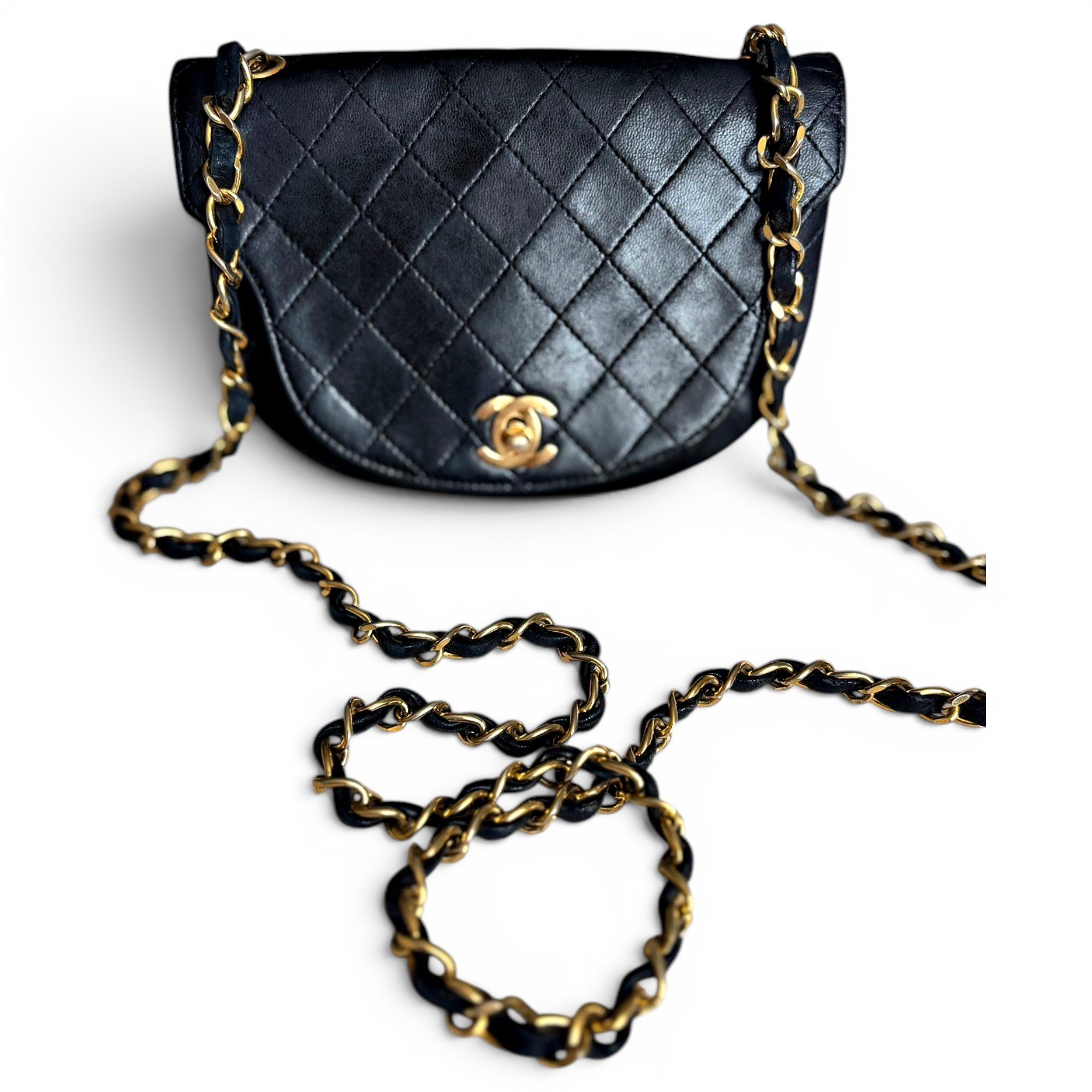 Leather crossbody bag