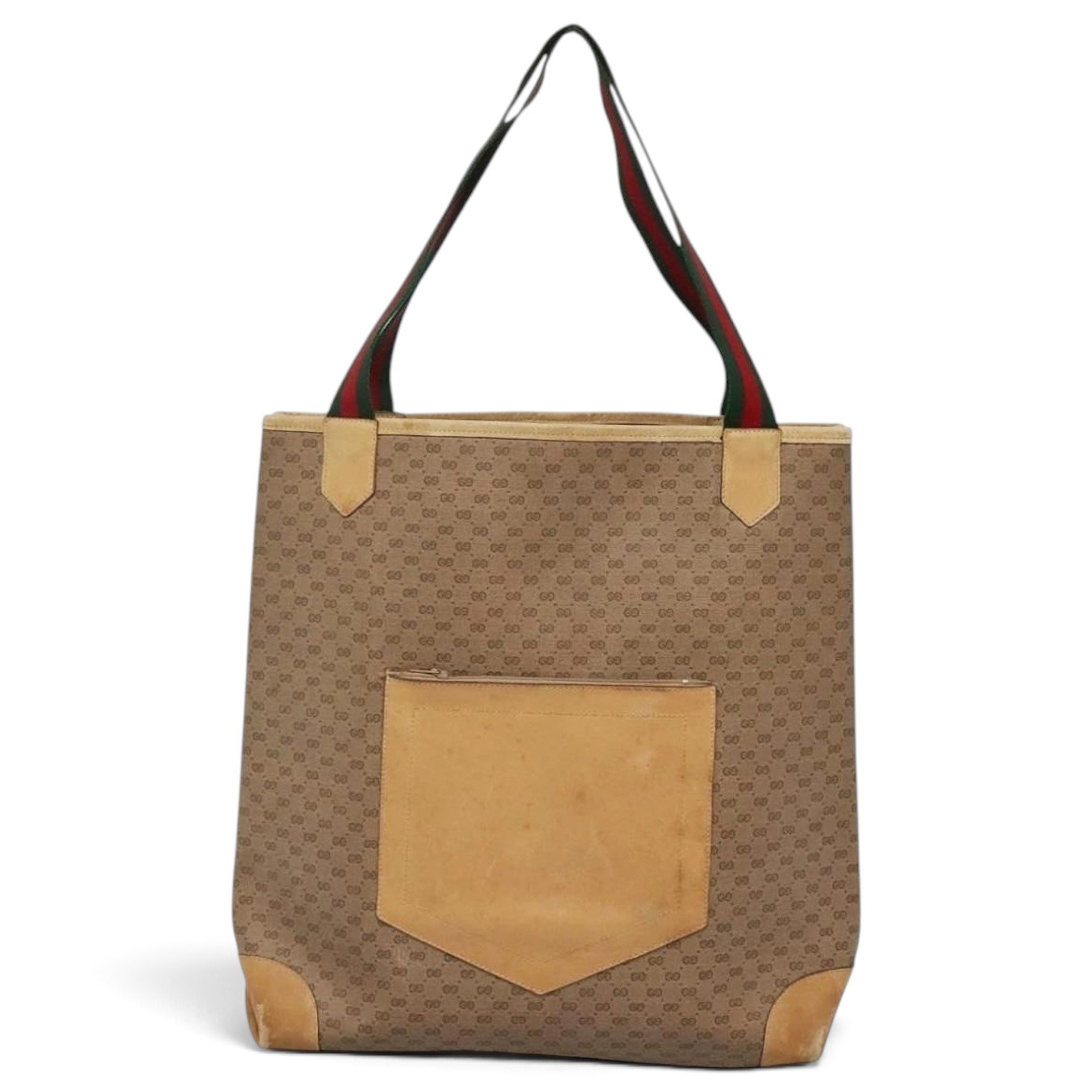 Leather tote