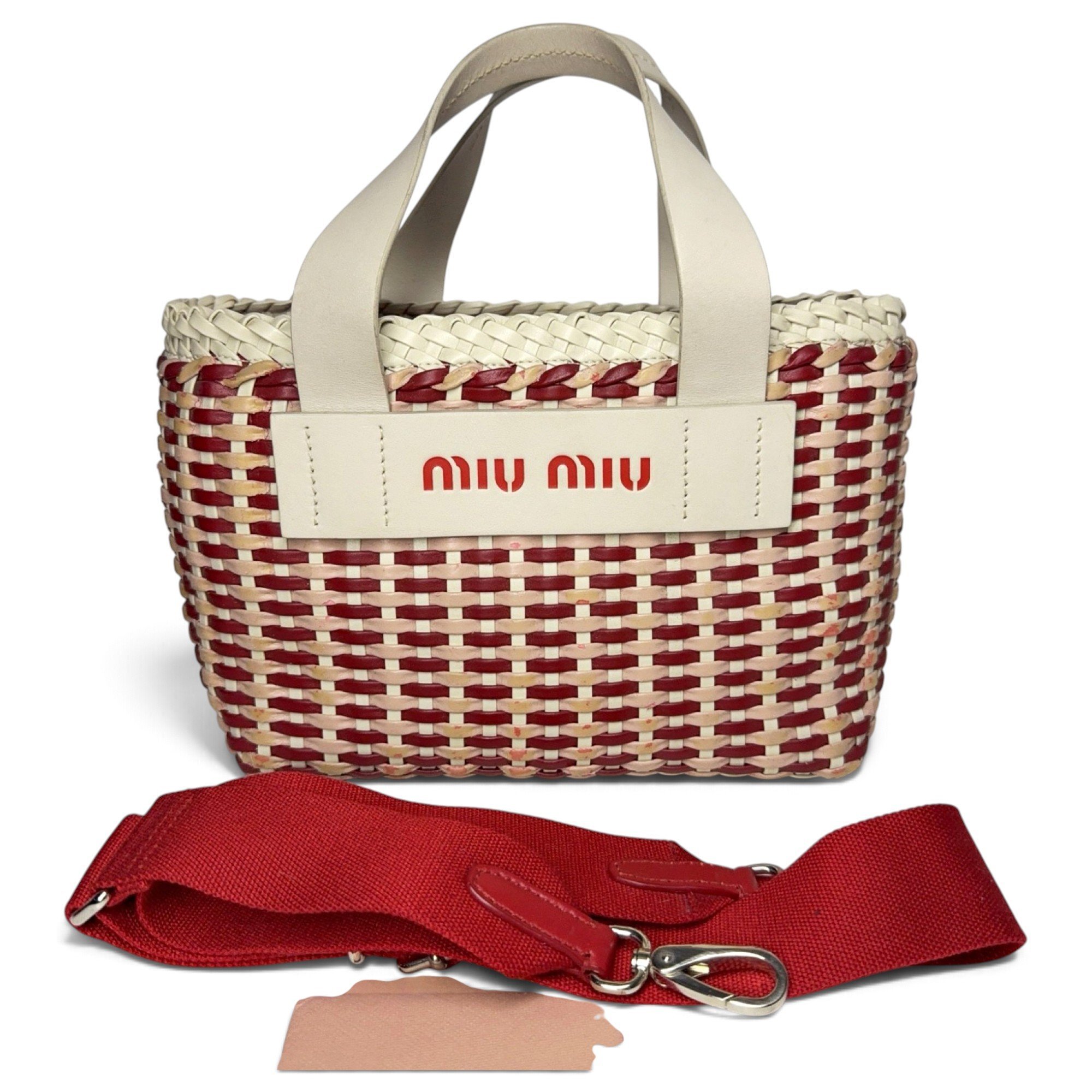 Leather tote