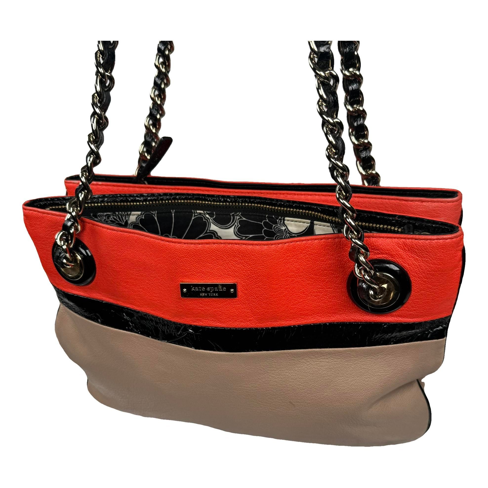 Leather handbag