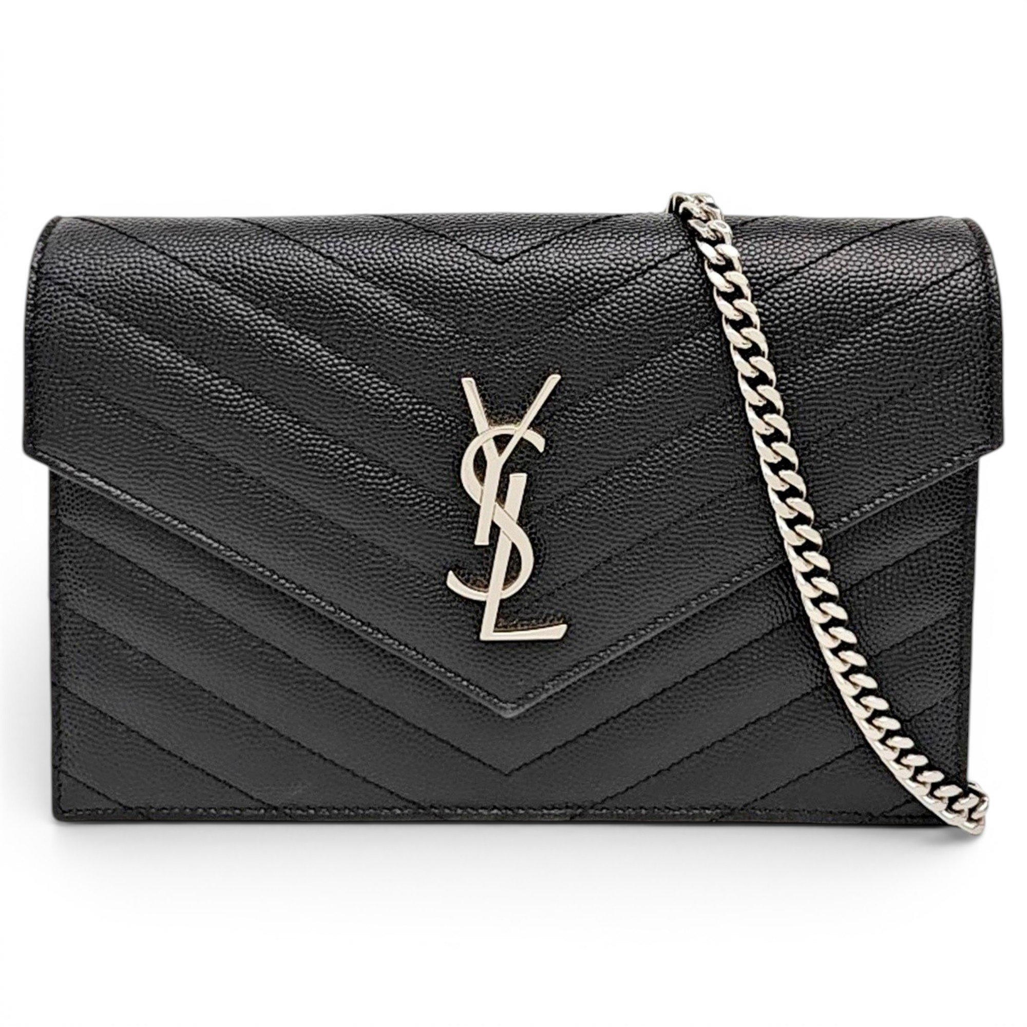 Baby monogramme leather handbag