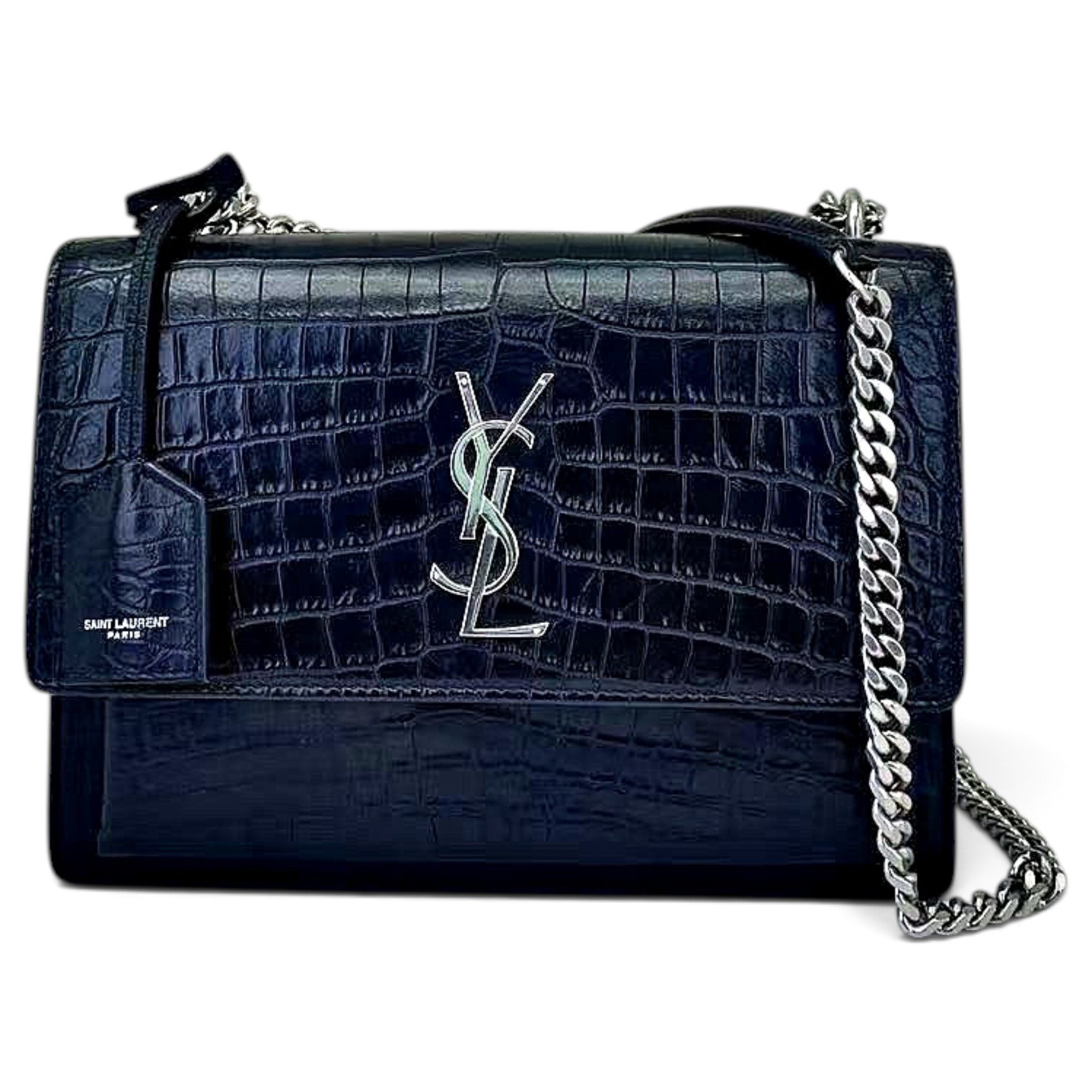 Sunset leather handbag