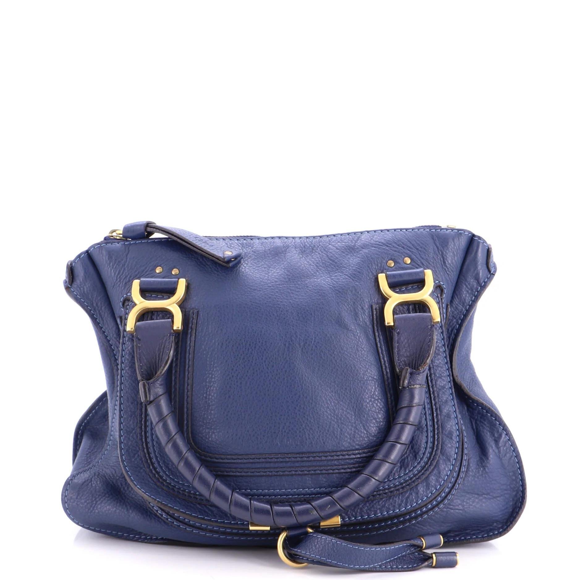 Leather satchel