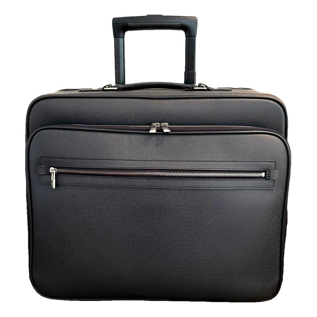 Patent leather travel bag