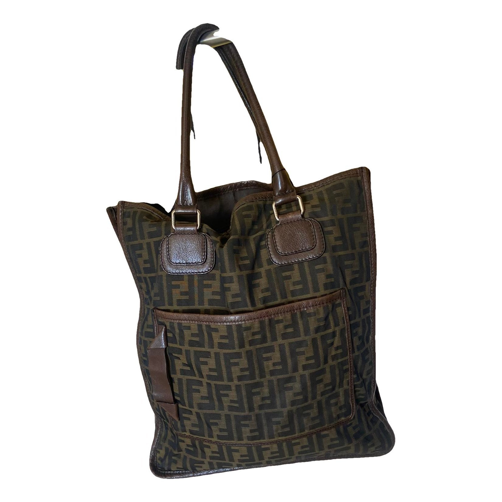 Leather tote