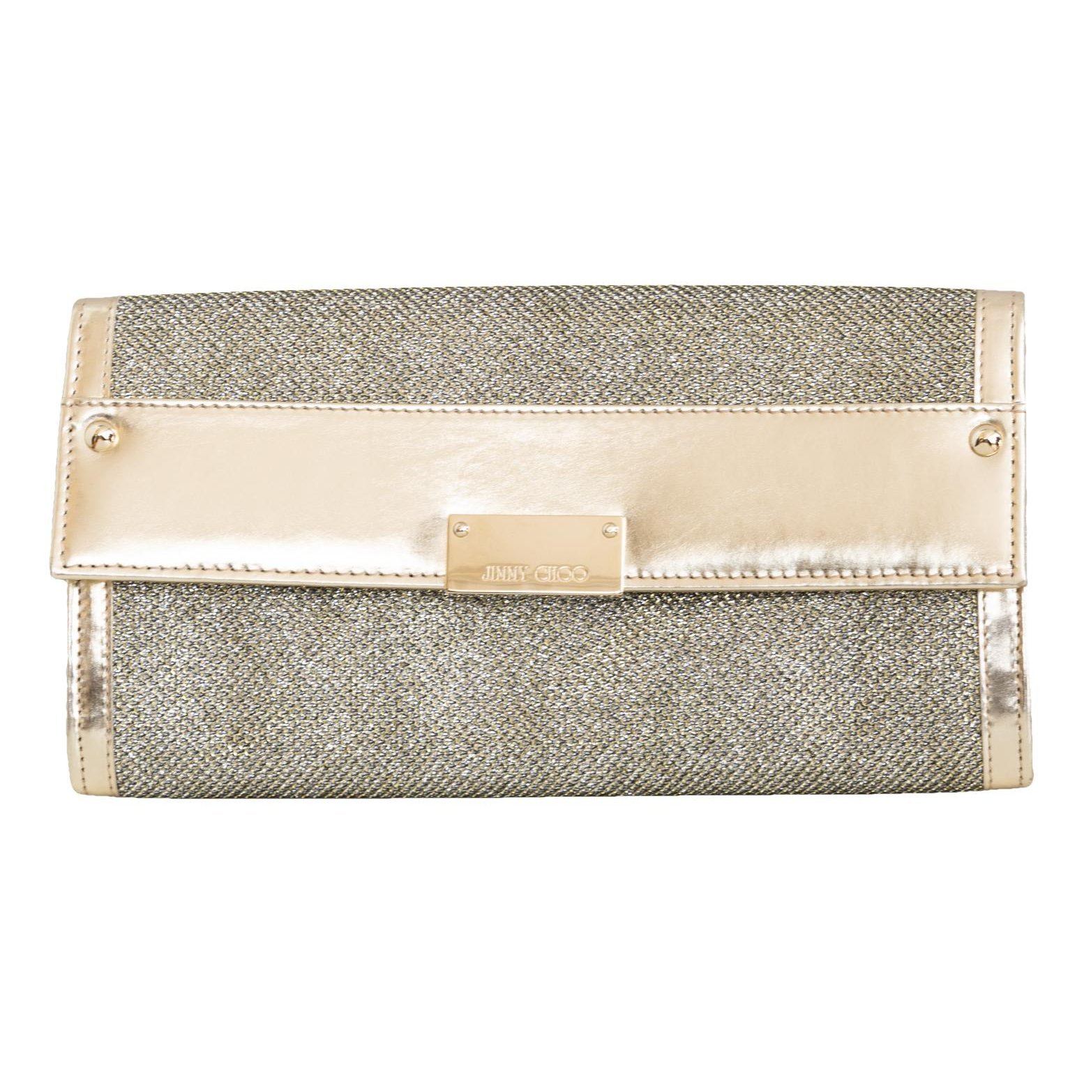 Jimmy Choo Leather clutch bag