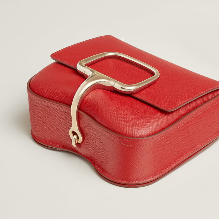 Rouge Garance Hermès Della Cavalleria Mini Bag II
