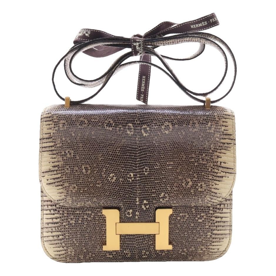 Constance exotic leathers crossbody bag