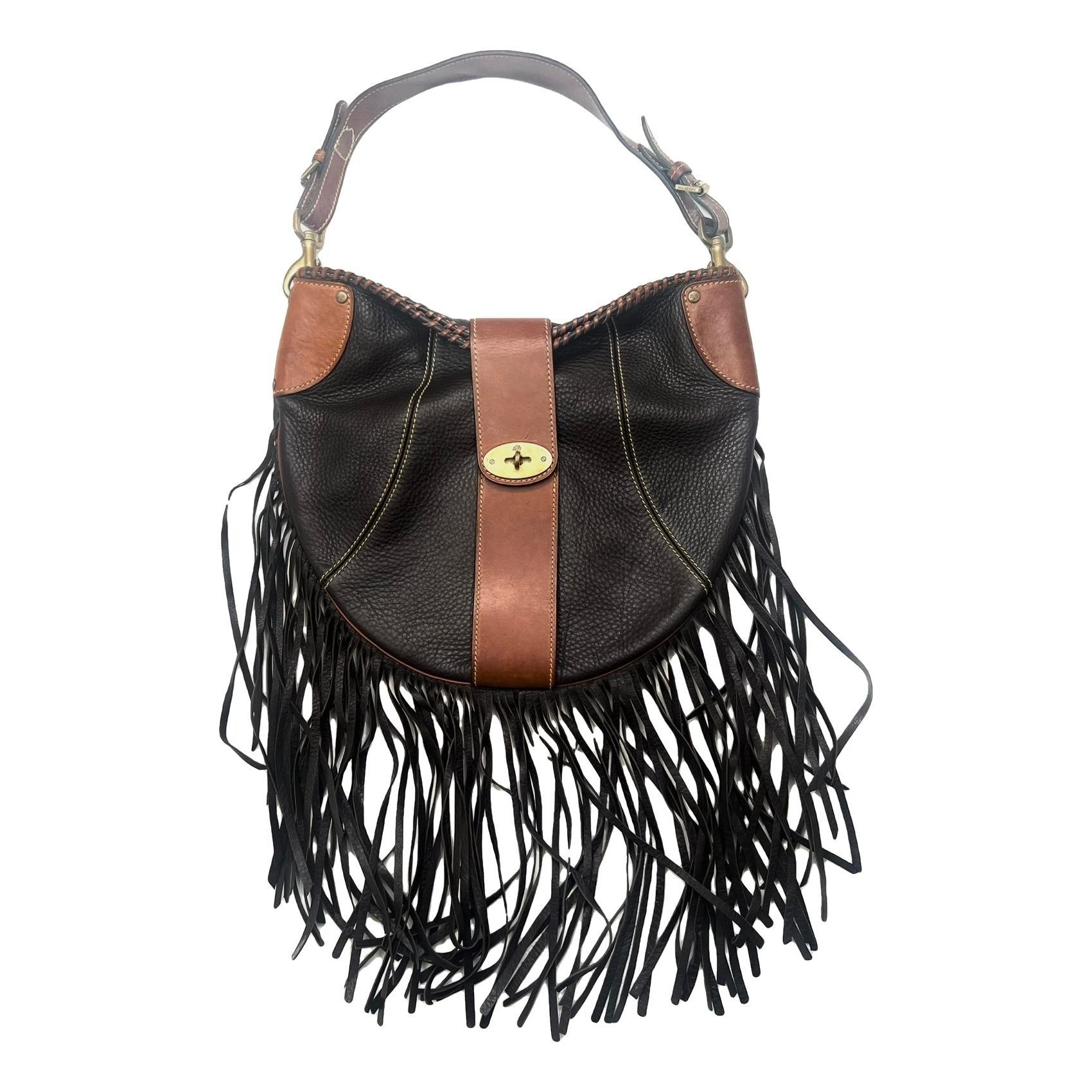 Leather handbag