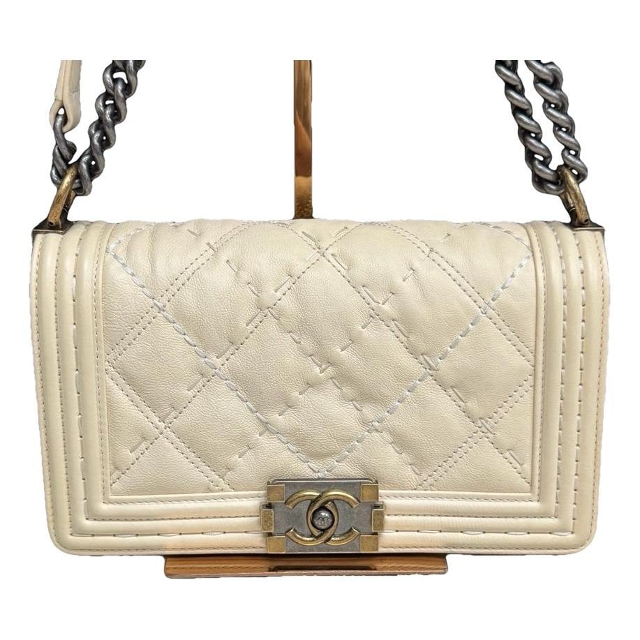 Boy leather crossbody bag