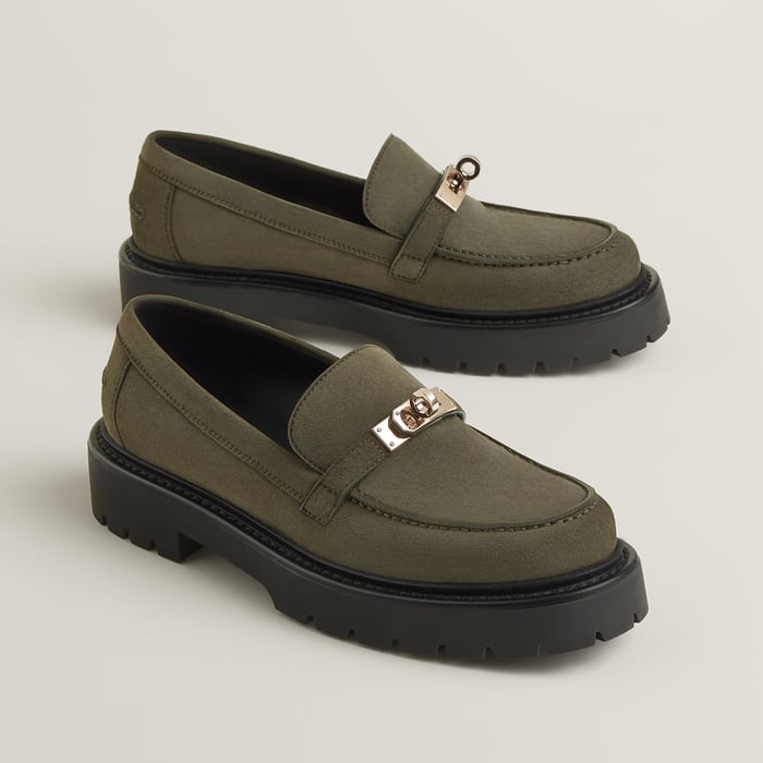 Vert Forêt Icone Loafer
