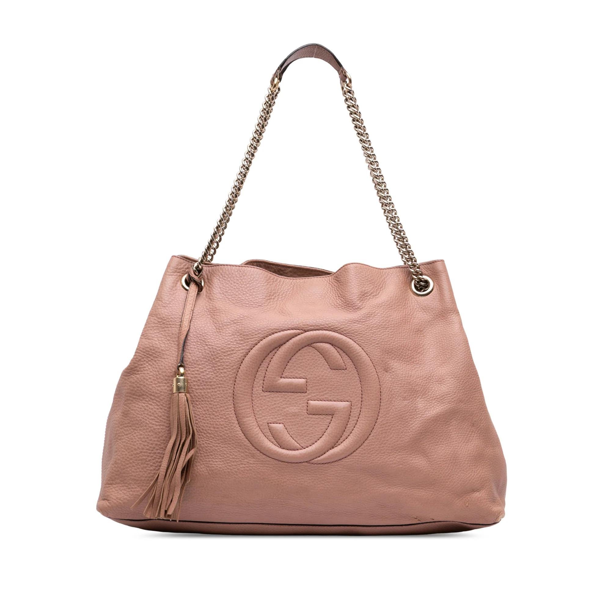 Soho Chain pony-style calfskin handbag