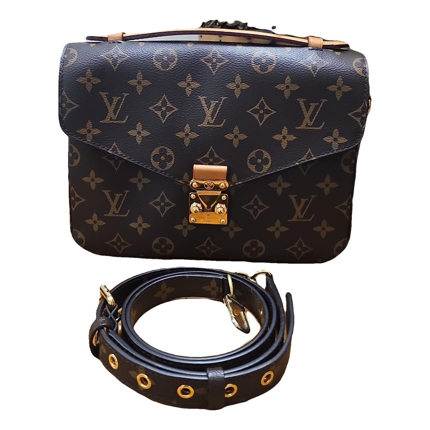 Metis leather crossbody bag