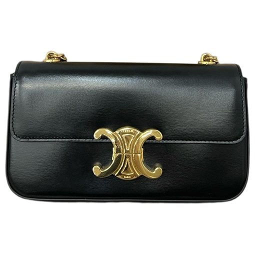 Triomphe leather handbag