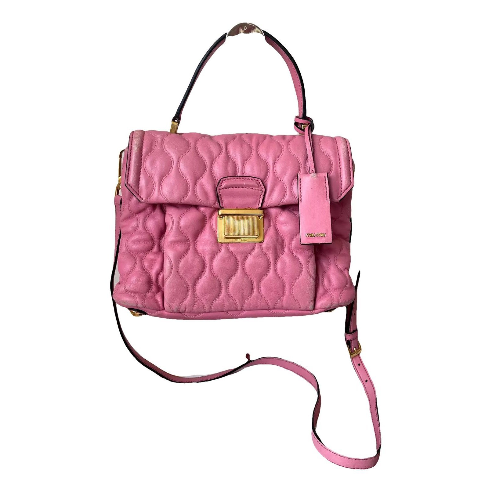 Leather crossbody bag