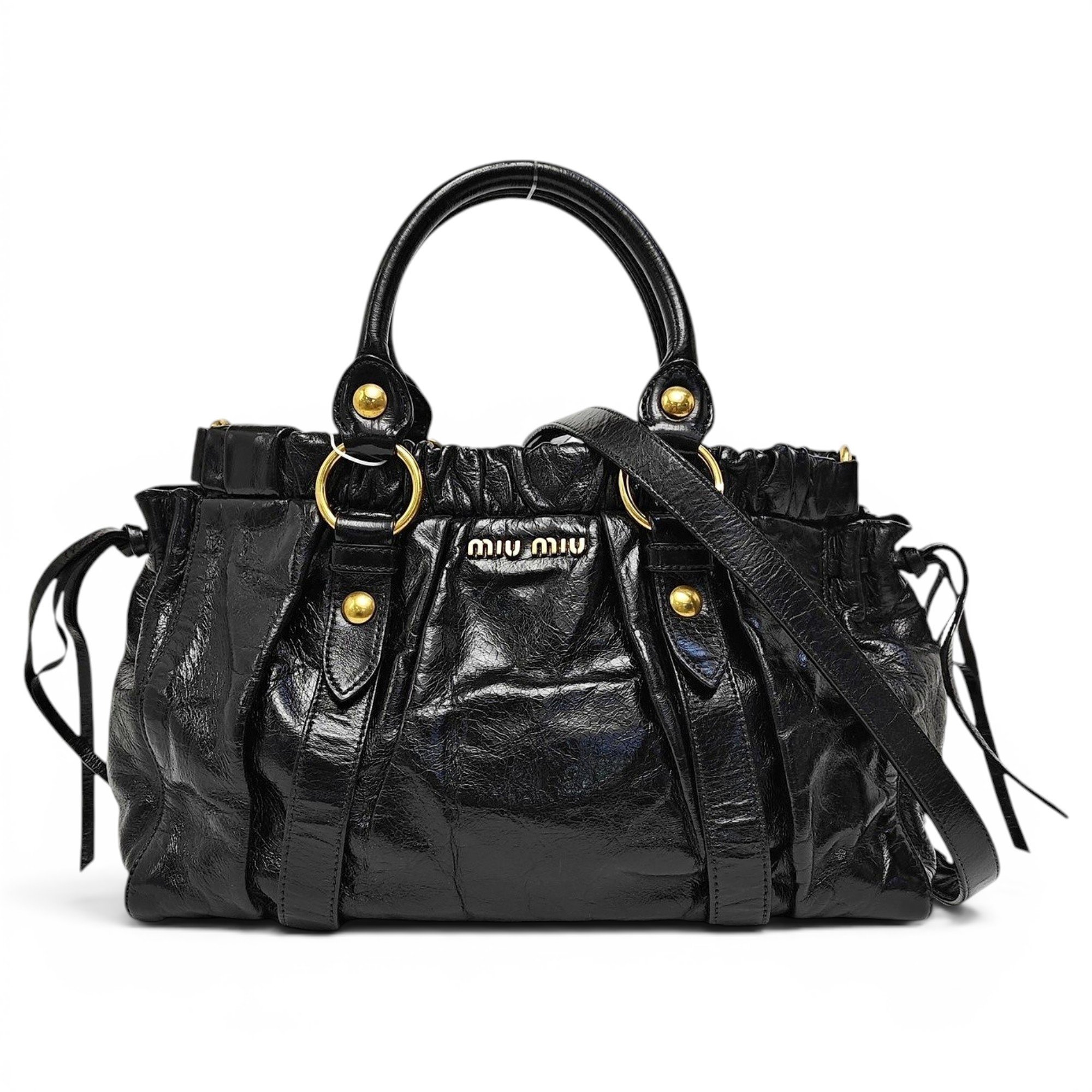 Leather handbag