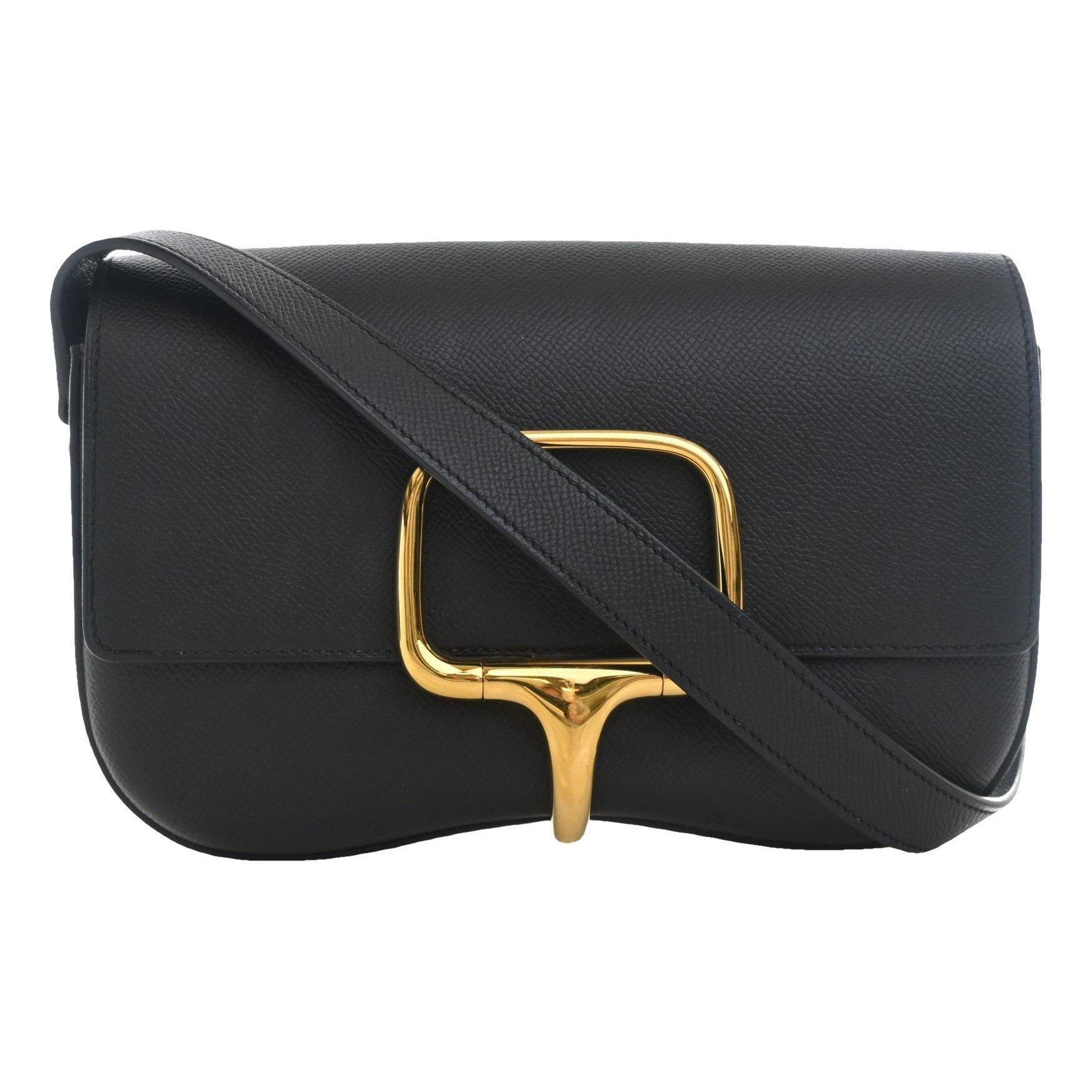 Della leather crossbody bag