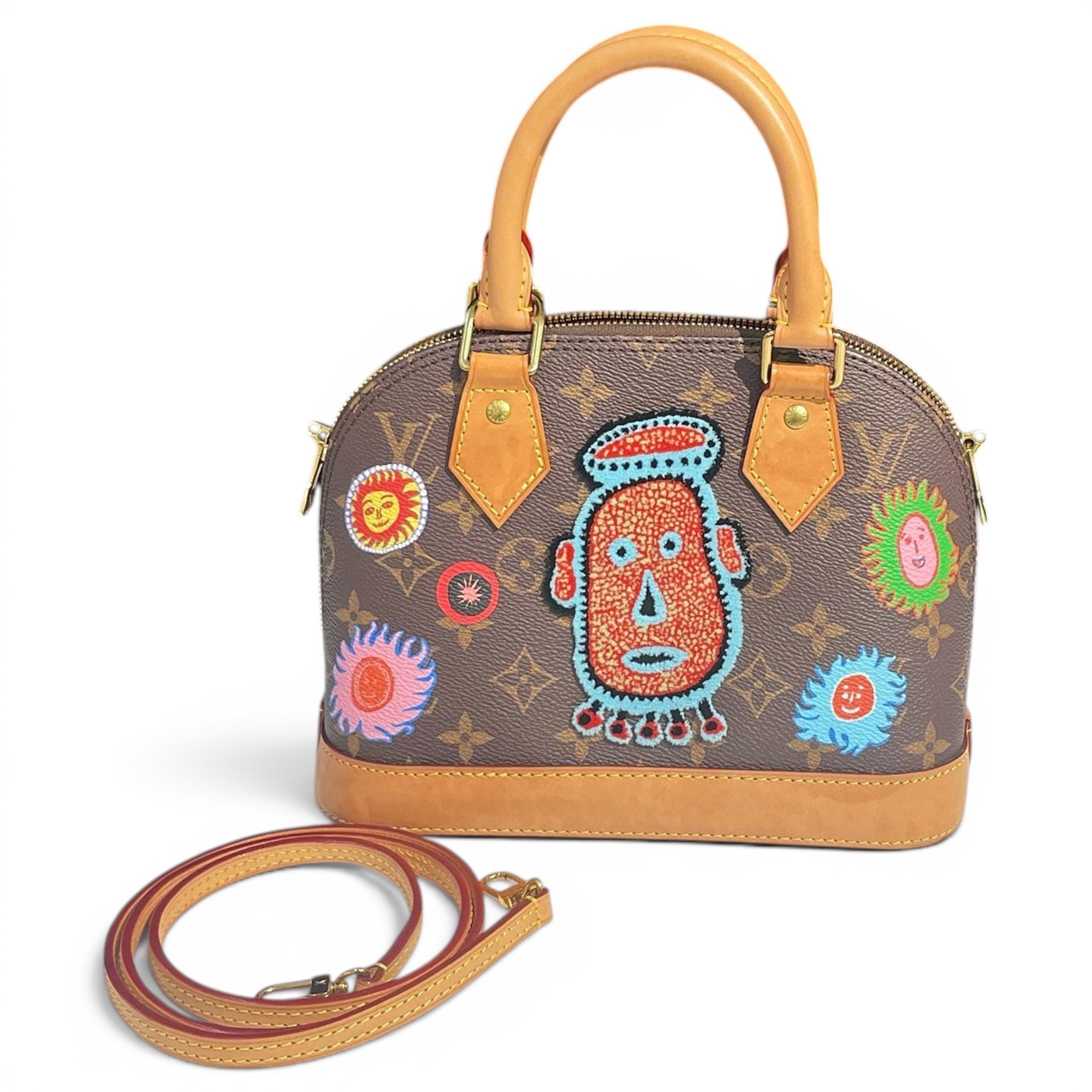 Alma BB leather handbag