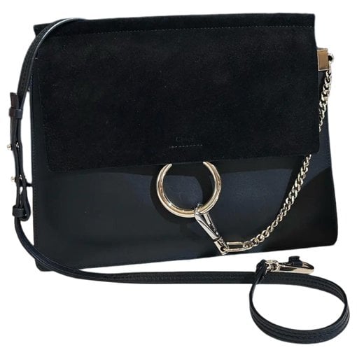 Faye leather handbag