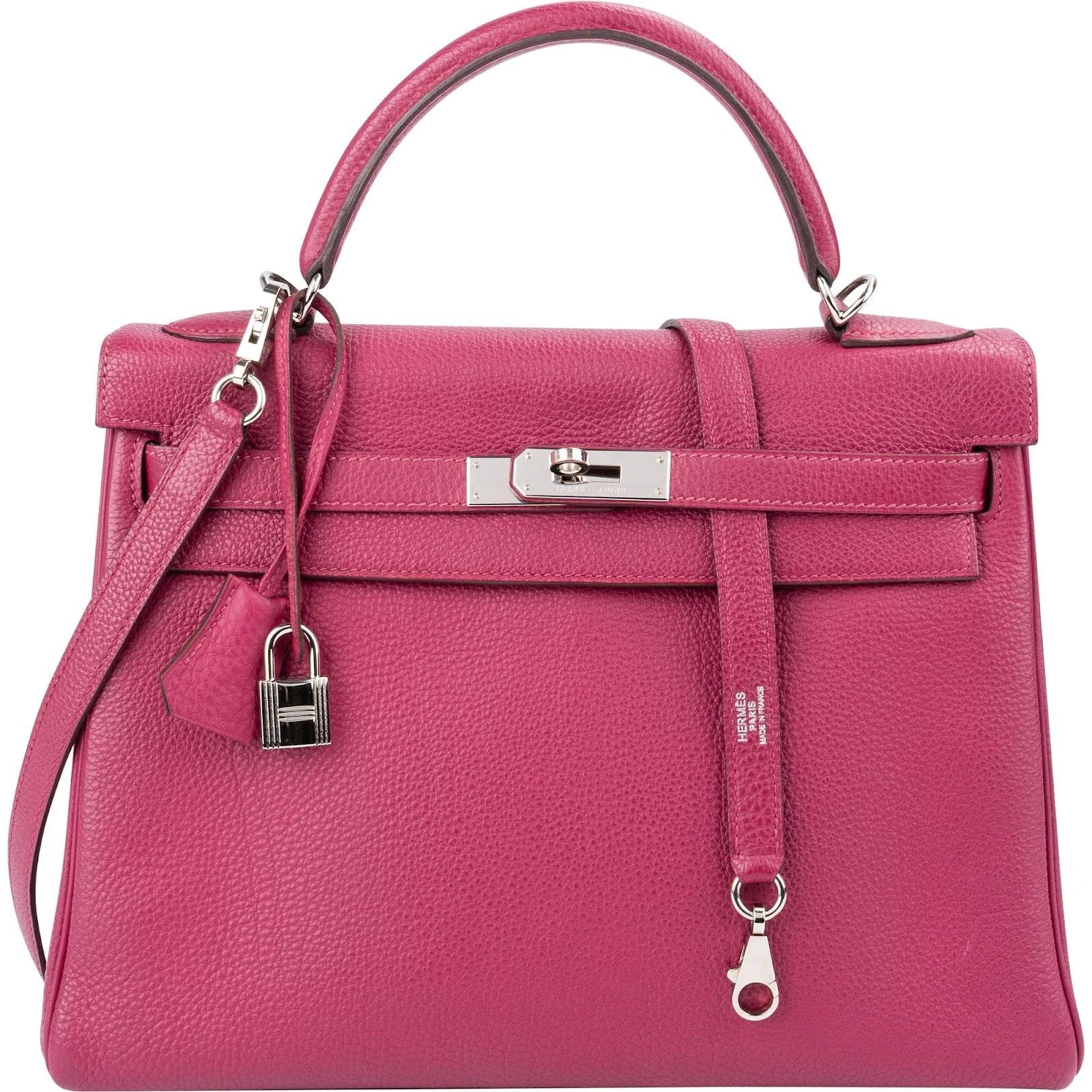 Kelly 32 leather handbag